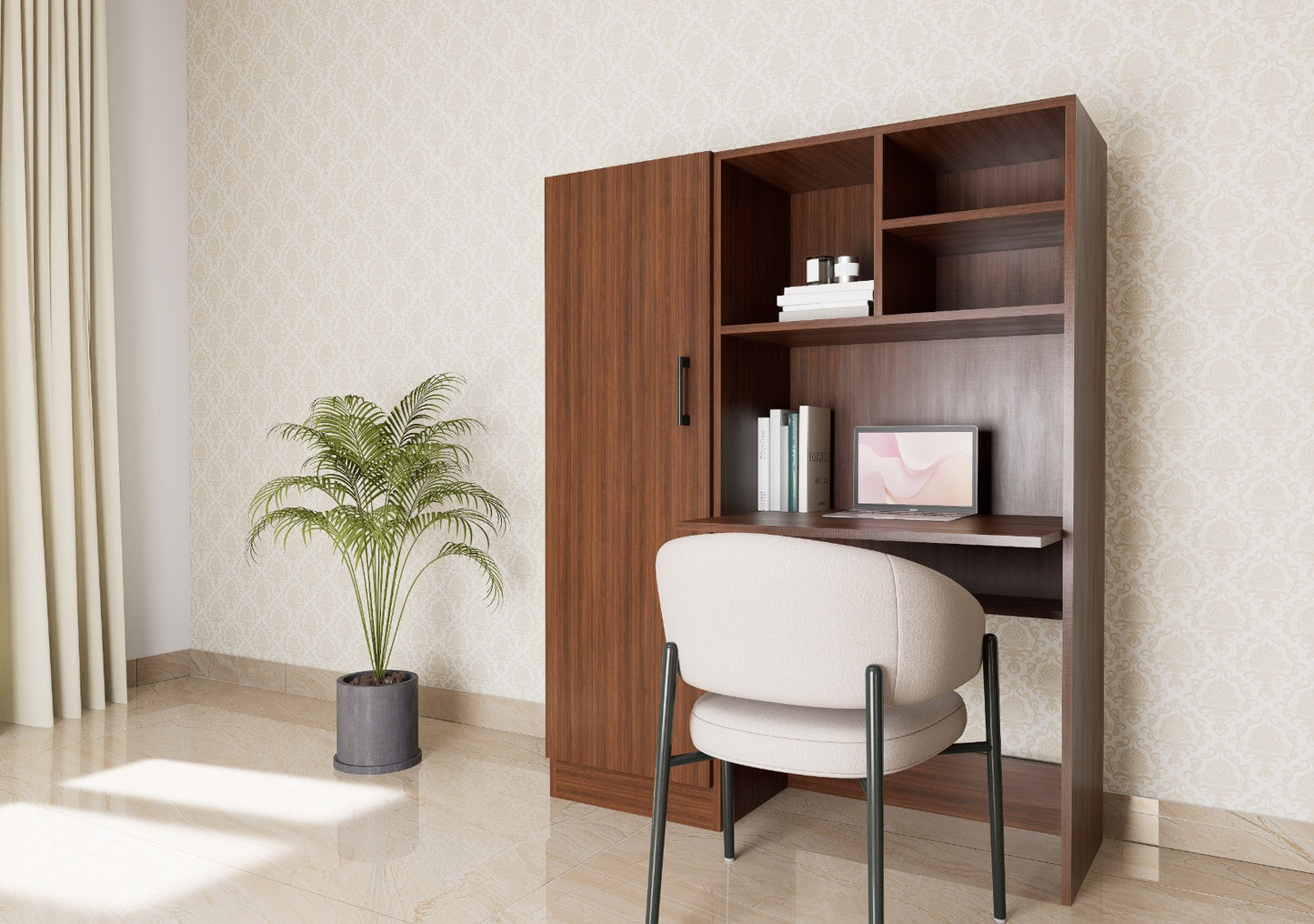 STUDY TABLE WITH STORAGE