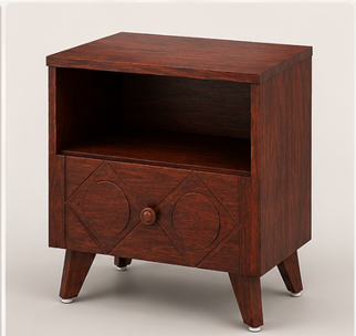 BED SIDE TABLE With bottom Drawer