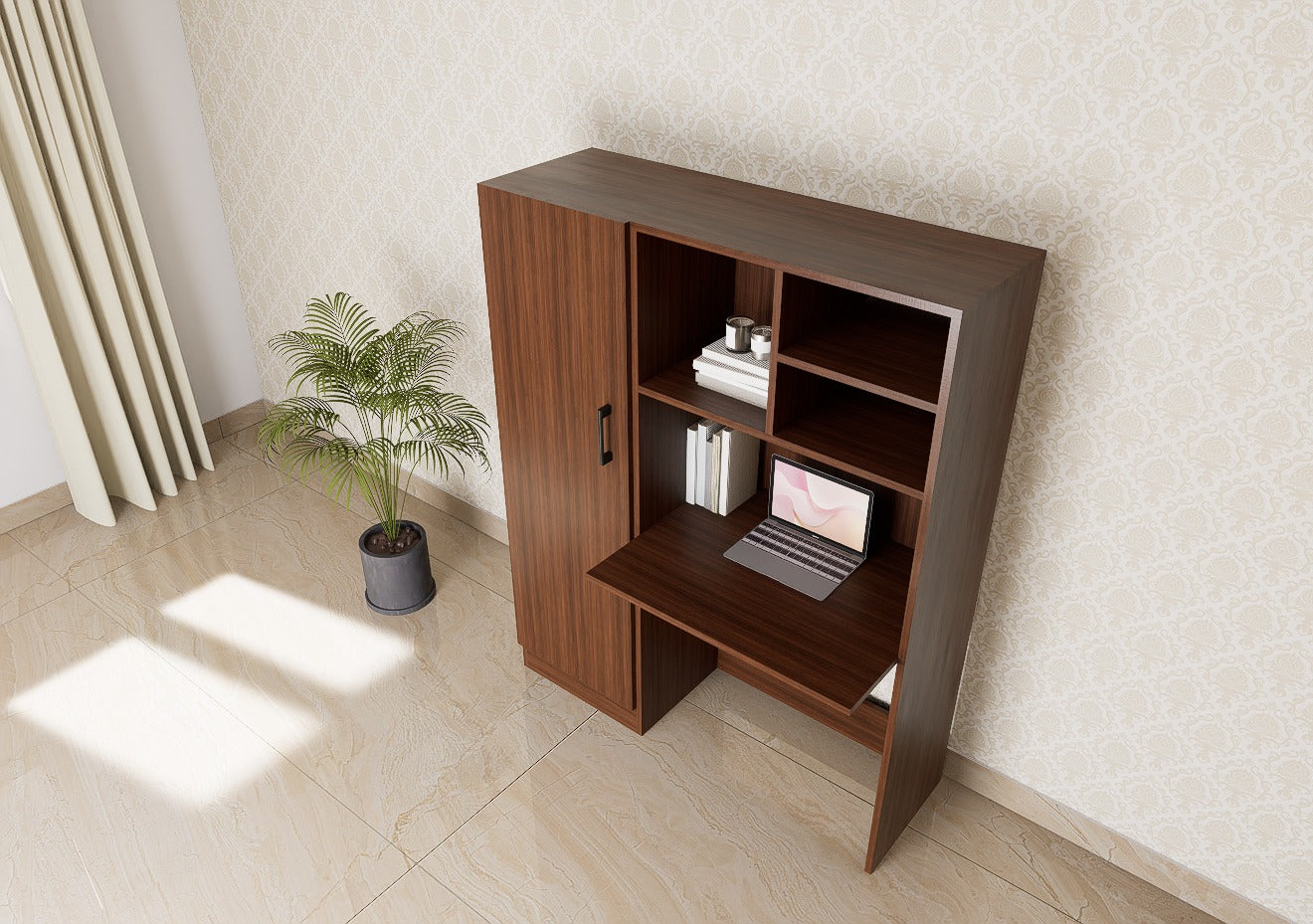 STUDY TABLE WITH STORAGE