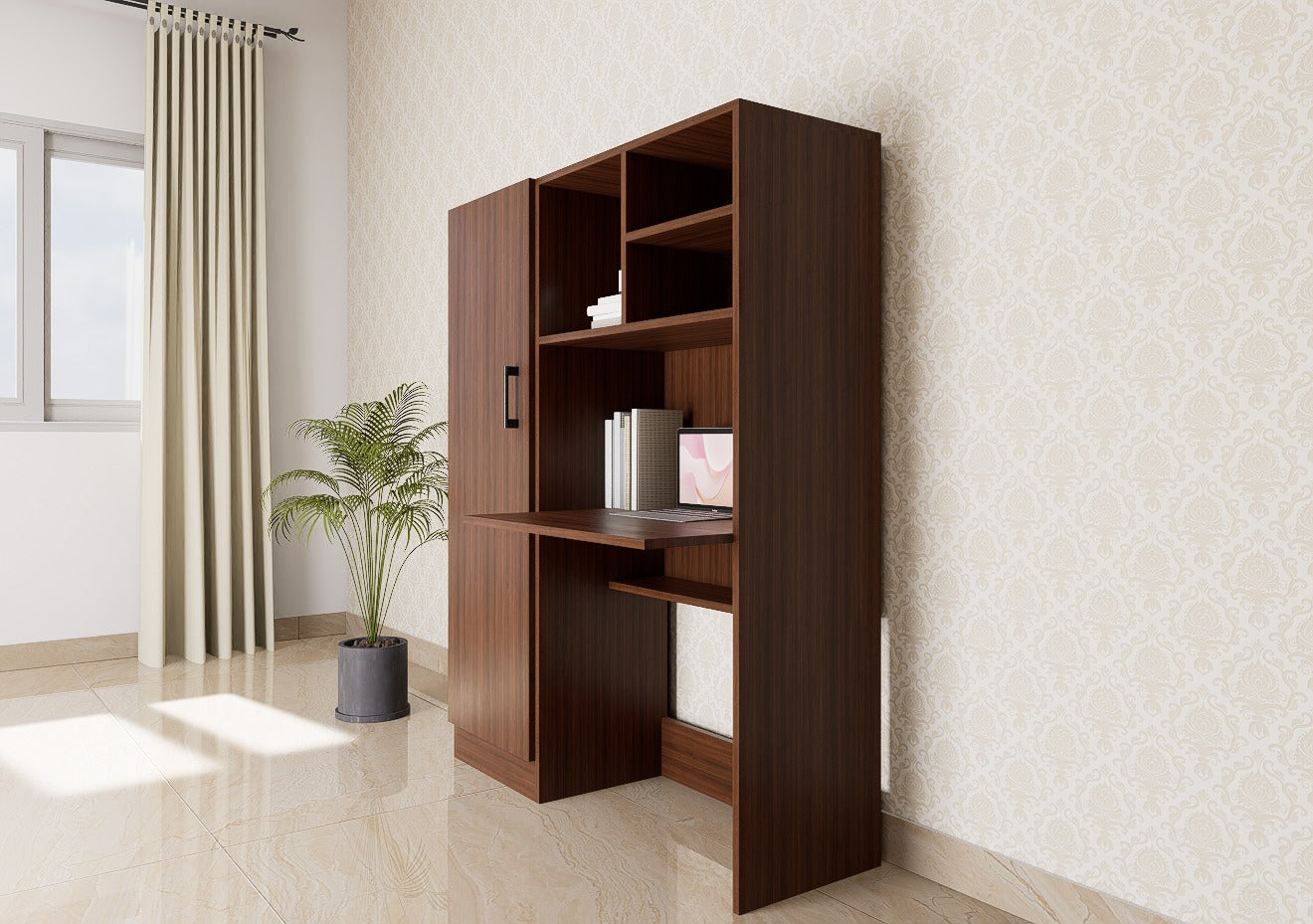 STUDY TABLE WITH STORAGE